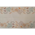 thumbnail image 3 of Scattered Autumn Leaves Fall Harvest Table Runner - 72" - Beige and Orange, 3 of 8