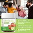 thumbnail image 4 of Nature's Key Ashwagandha Gummies, 3000mg High Potency, Stress & Mood Support, 60 Count, 4 of 9