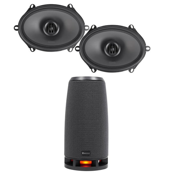 Pair MTX THUNDER68 5x7" / 6x8" 240w 2-Way Car Audio Coaxial Speakers RockShip