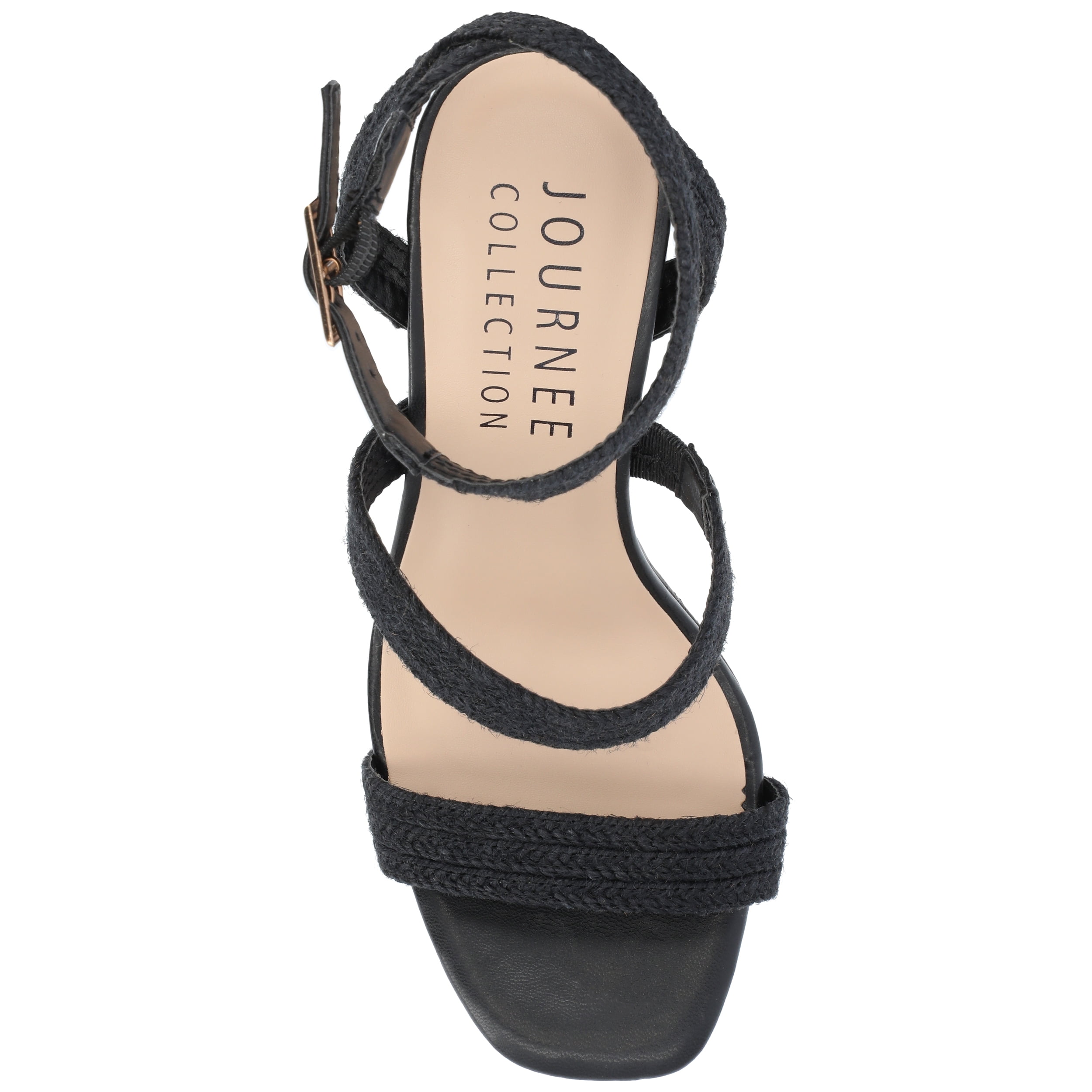 Journee Womens Sienne High Heel Platform Sandals