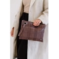 thumbnail image 6 of molly oversized plaid clutch, 6 of 11