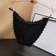 thumbnail image 2 of Gibobby Tangas de sexy para mujer Bragas de malla de cintura para mujer, bragas de ropa interior de de algodón de color sólido(Negro,G), 2 of 4