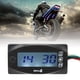 thumbnail image 3 of Medidor de Temperatura de Voltaje de la Motocicleta Temperatura del Agua de la Motocicleta Medidor DC12V Pantalla LCD Luz de Fondo Azul Impermeable Universal para Moto ANGGREK  Otros, 3 of 8