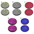 thumbnail image 3 of Kenally Paquete de 2 alfombrillas para portavasos de automóviles, accesorios para almohadillas de diamantes de imitación antideslizantes Type3 NO3, 3 of 6