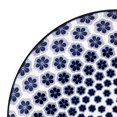 thumbnail image 3 of Pfaltzgraff Blooming Delight Floral - Juego De Vajilla (12 Piezas, Platos Y Cuencos), Color Azul Y Blanco, 3 of 5