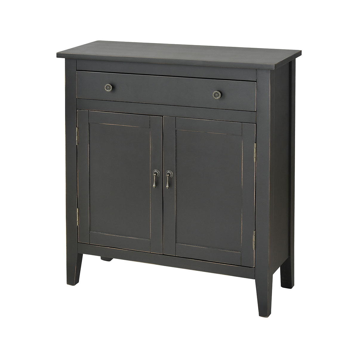 Holt 2Door 1Drawer in Antique Black