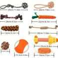 thumbnail image 2 of 18pcs Pet Ball Knot Plush Chew Toy Set, Interactive Toy For Dog For Fun Training, 2 of 4