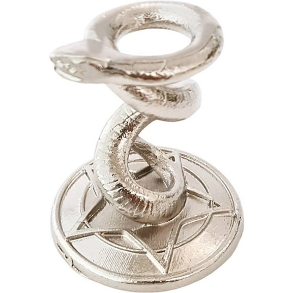 Crystal Ball Stand Crystal Sphere Display Holder Metal Snake Design Globe Ball Stand Home Desktop Ornament for Sphere or Stone