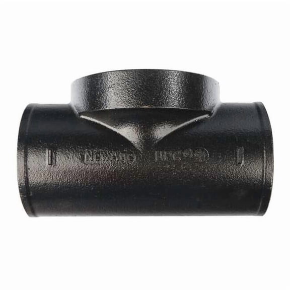 Test Tee Test Tee, 4" Pipe, Female Socket, Cast Iron, 0 psi