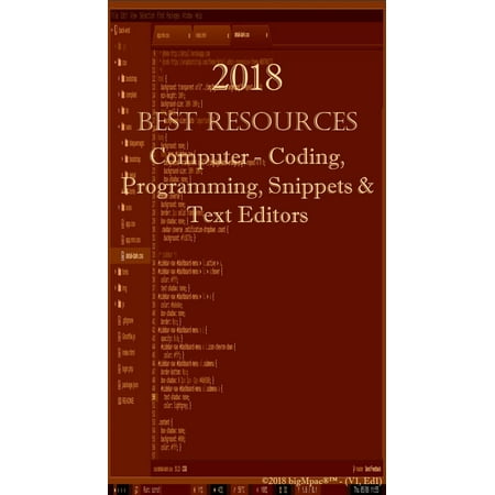 2018 Best Resources for Computer - Coding, Programming, Snippets & Text Editors - (Best Text Editor For Android)