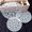 2, variant on White Delicate Crochet Table Decoration Cup Mat Embroidery Flower Doily Coaster Placemat Pad