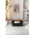 thumbnail image 2 of Elevated Dog Bed Pet Sofa with Solid Wood Legs and Bent Soft Backrest, Pet Cat Stool Bed with Cashmere Cushion,for Small Dog Kitten, 2 of 9