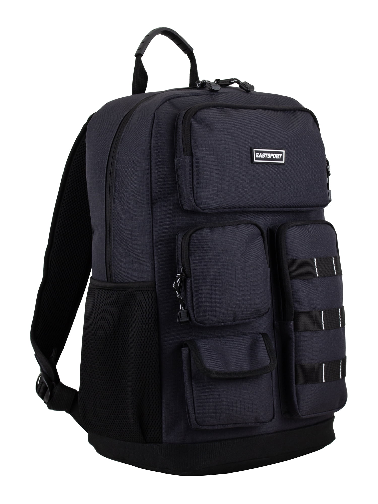 Eastsport Unisex Gramercy Backpack, Black/Nine Iron
