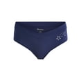 thumbnail image 3 of No Boundaries Micro Crossover Hipster Panty, Women’s and Women’s Plus, Sizes XS-XXXL, 3 of 3
