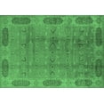 thumbnail image 1 of Ahgly Company Indoor Rectangle Oriental Emerald Green Traditional Area Rugs, 8' x 10', 1 of 4