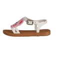 thumbnail image 2 of Huarache Para Bebé Niña CASTALIA 507-155 Blanco con Osito, 2 of 3