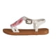 thumbnail image 2 of Huarache Para Bebé Niña CASTALIA 507-155 Blanco con Osito, 2 of 3