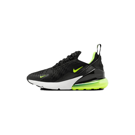 NIKE GRADE SCHOOL AIR MAX 270 GS "Black Volt Lightening White" HJ9204 001 HJ9204 001 from Stadium Goods
