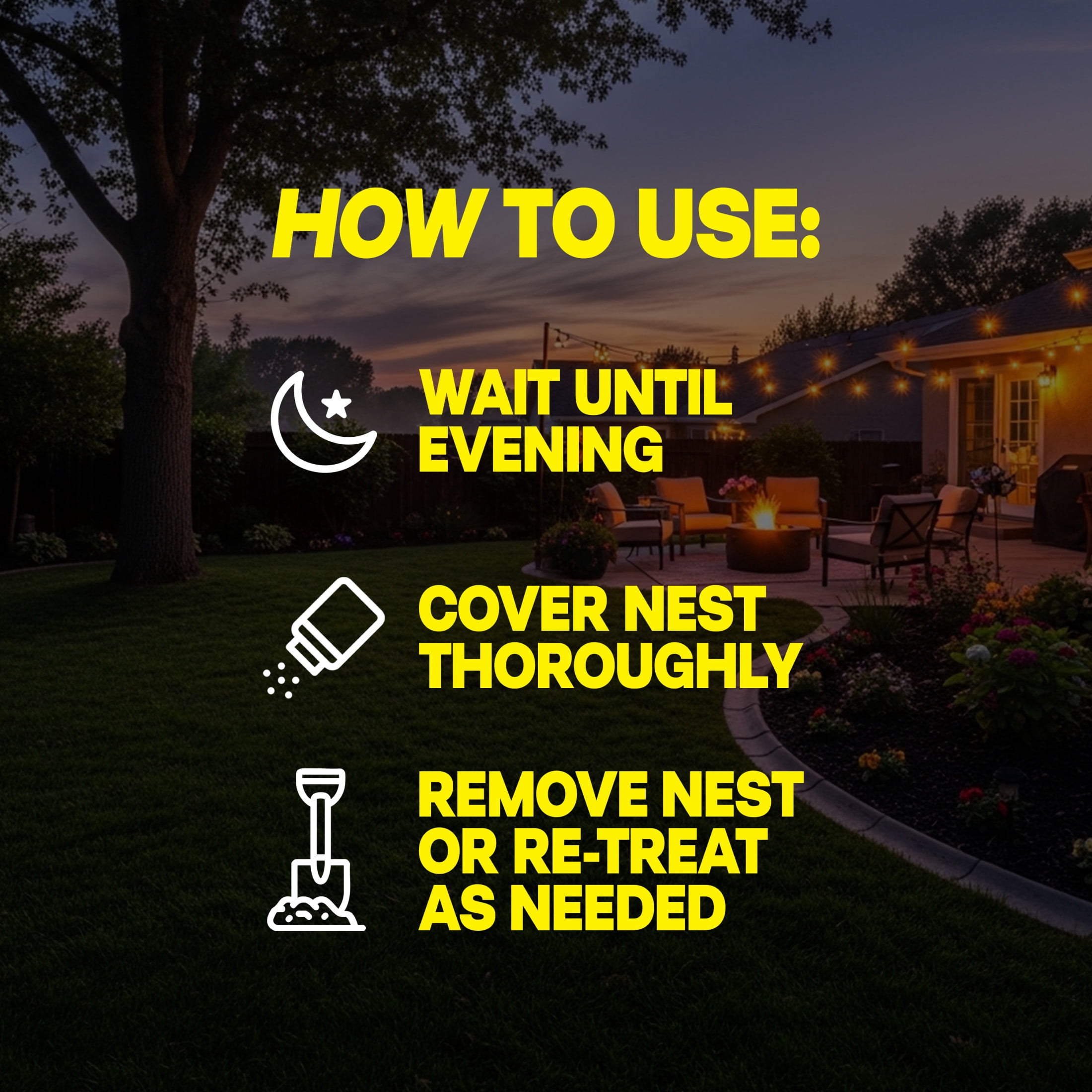 Raid Outdoor Wasp Ground Nest Killer, Dust Insecticide for Outside Household Use on Wasps, Fast-Working, Easy-To-Use and Odorless, 24 oz