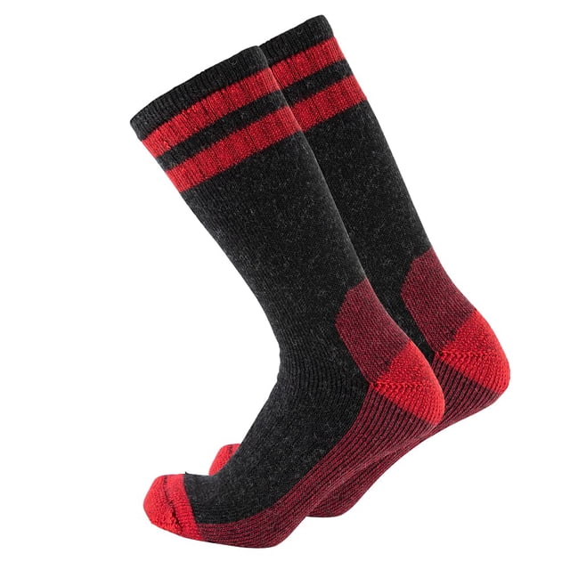 Calcetines de lana Cerebro Cerebro Merino para hombre, senderismo a media pantorrilla