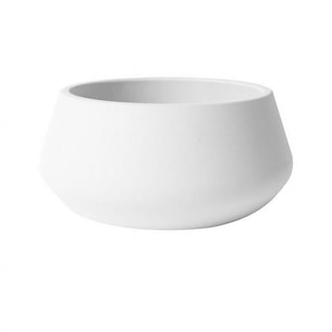 Avera Home Goods 109017 6 in. Rae Planter, White - Pack of 4