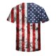 thumbnail image 3 of Camisetas para Hombre Moda Casual Impresión Suéter Cuello Redondo Deportes Camiseta de Manga Corta para el Uso Diario, 3 of 5