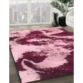 thumbnail image 2 of Ahgly Company Indoor Rectangle Abstract Bright Maroon Red Abstract Area Rugs, 8' x 12', 2 of 6