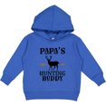 thumbnail image 2 of Inktastic Papa Hunting Buddy Bow Hunter Toddler Hoodie, 2 of 4