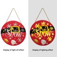 thumbnail image 4 of TIMIFIS Christmas Day Hanging Sign With Light Front Door Welcome Sign Wall Sign For Indoor Decor Home Decorative Signs Christmas Day Party Decoration -, 4 of 7