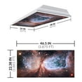 thumbnail image 2 of Octo Lights - Fluorescent Light Covers - 2x4 Flexible Ceiling Light Filters - For Classrooms and Offices - Astronomy 008, 2 of 7