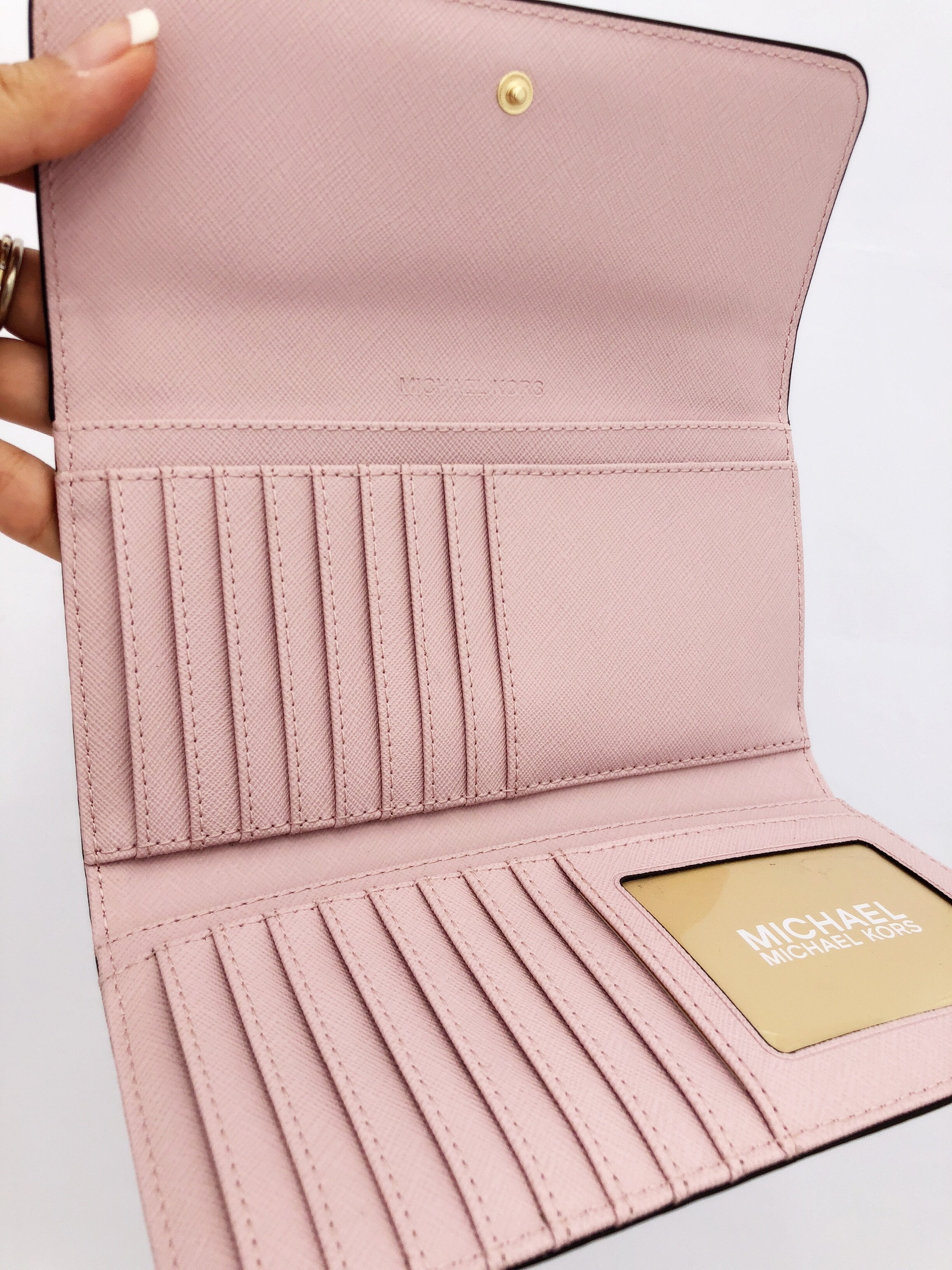 Michael kors jet set travel wallet blossom Clearance