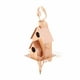 thumbnail image 3 of Casa para pájaros de metal desgastado Hummingbird Haven para decoración de jardín, 3 of 8