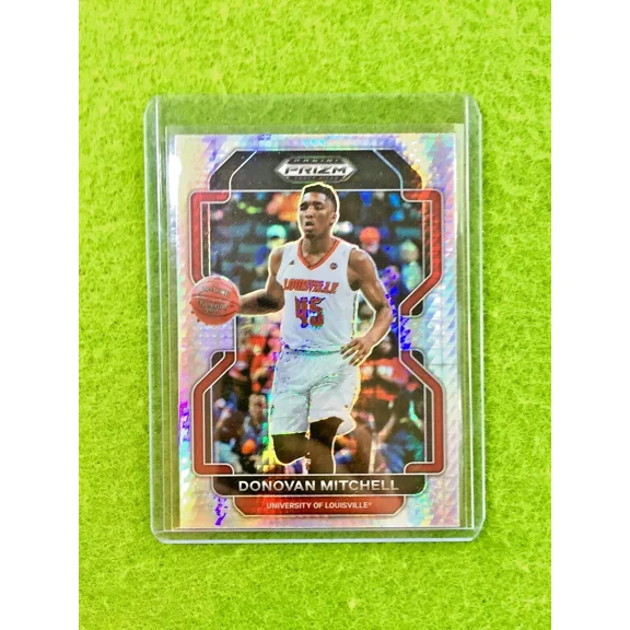 Donovan Mitchell SILVER PRIZM HYPER SP CARD LOUISVILLE 2022 Prizm MAKE AN OFFER