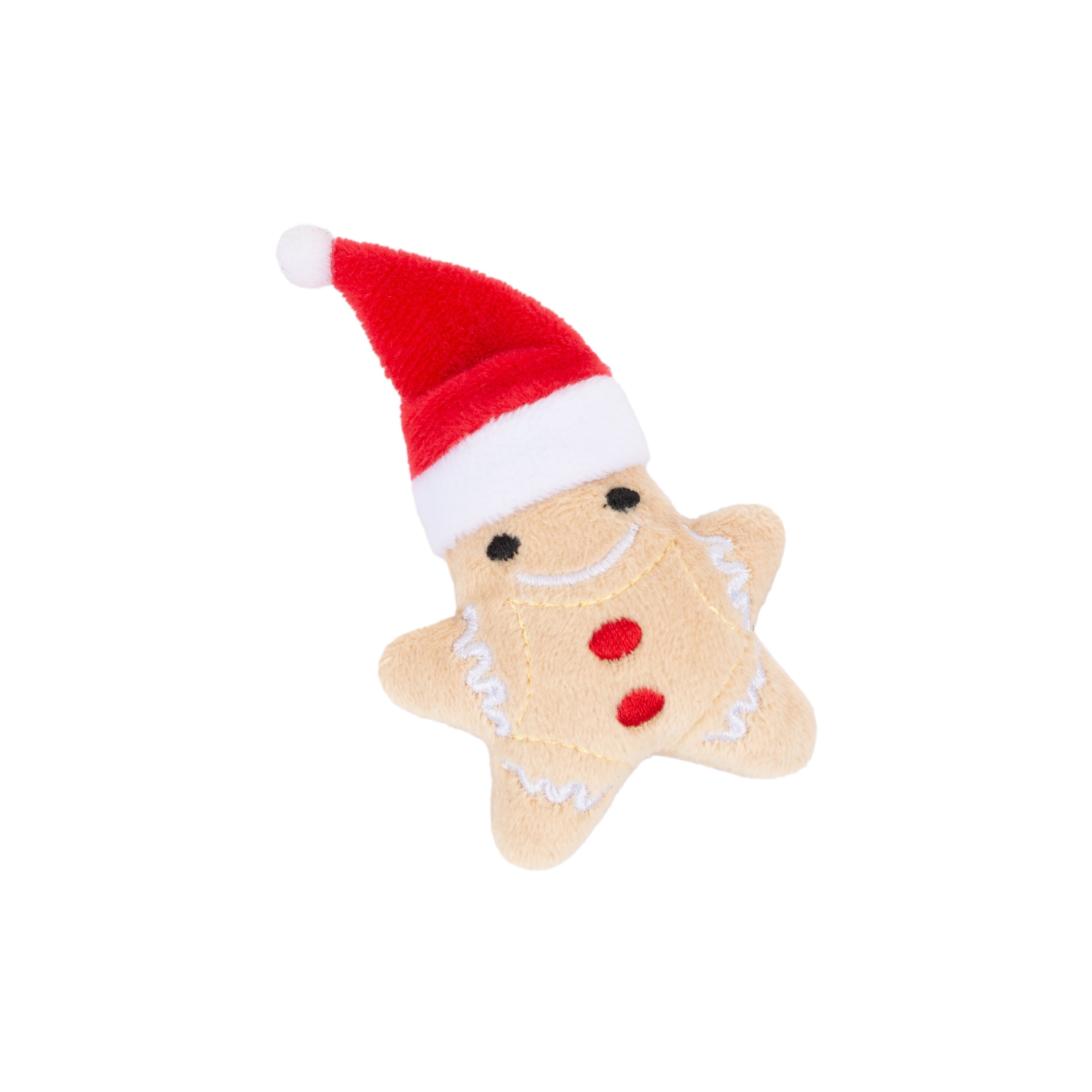 One Paw, Jouets de Noël pour Chats, pain d'épice et bonbon, Design en Peluche Interactif