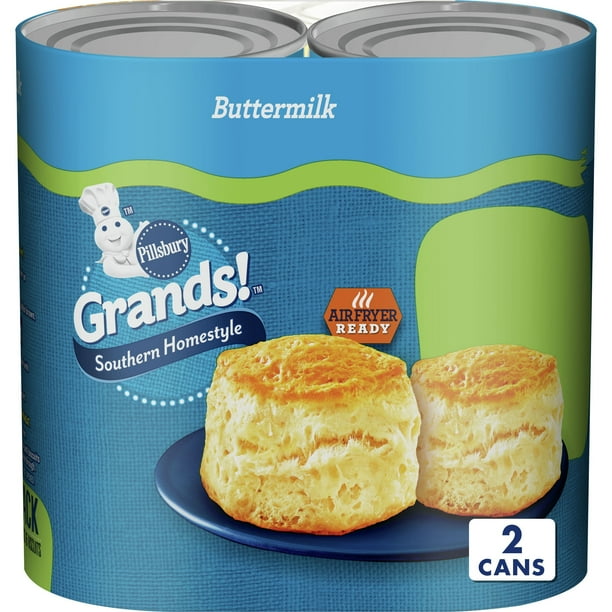 Pillsbury Grands! Southern Homestyle Buttermilk Biscuit Dough, 16