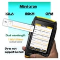 thumbnail image 3 of Zilai Mini OTDR 1310nm 1550nm Dual Wavelength Optical Fiber Reflectometer Tester, 3 of 6