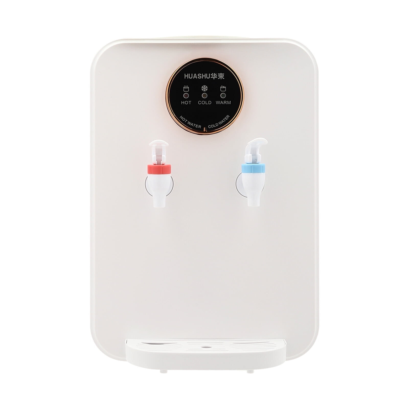 Top Loading Hot Cold Water Dispenser Tabletop Countertop Drinking Machine Room Temperature Water, Premium Countertop Water Cooler Dispenser for 1 to 5 Gallons Bottle