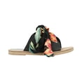 thumbnail image 2 of Sandalia De Piso Para Mujer Color Negro Y Listón Multicolor Platonia AMANDA-01-NEGRO, 2 of 5