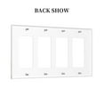 thumbnail image 2 of Hand drawn forest Switch Cover Decorative Wall Plate / 4-Gang 4-Decor / Standard Size 4.5x8 in, 2 of 5