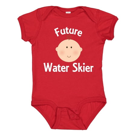 

Inktastic Future Water Skier Gift Baby Boy or Baby Girl Bodysuit