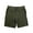 Green, variant on Men's Cotton Casual Jersey Workout Shorts with Pockets