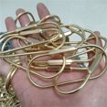 thumbnail image 3 of Brass Screw Lock Clip Practical Simple Style Car Keychain Brass Lock Keychain, 3 of 10