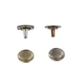 thumbnail image 6 of Magnetic Snap, Riveted Backs, Antique Brass, 6 of 10