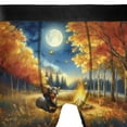thumbnail image 4 of Hello Fall Dachshund Enjoys Warm Campfire Autumn Night Bright Moon All Over Print Boxer Briefs Underwear for Men Dad Wiener Dog Lover Gifts Idea - 01008, 4 of 6