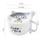 thumbnail image 3 of Taza de Cerámica para Café HappyWare con Cuchara y Tapa Diseño de Perro Gris, 3 of 3