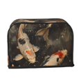 thumbnail image 2 of Yiaed Koi Fish Tranquility Print Two Slice Bread Machine Cover, Universal Size Kitchen Appliance Cover for Bread Machine,Bread Machine Cover, 2 of 7