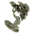 thumbnail image 6 of LABSERRON Brass Pine Adornment Desktop Pine Shaped Decor 1Set Golden .3X4.3X0.8In, 6 of 8