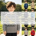 thumbnail image 3 of TOWED22 Toddler Baby Boy Girl Long Sleeve Crewneck Pullover Sweatshirt Sweater Outfits Cartoon Printed Casual Clothes(Dark Blue,4-5 Y), 3 of 6