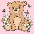 thumbnail image 2 of Junior's Lost Gods Adorable Teddy  Graphic Tee Light Pink X Large, 2 of 3