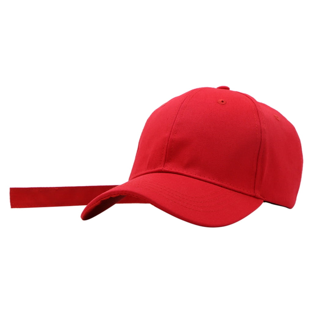 Inforin Unisex Ponytail Messy Buns Trucker Plain Baseball Visor Cap Dad Hat